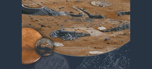 Reproduction de la surface de la planète Mars à Saint-Hubert